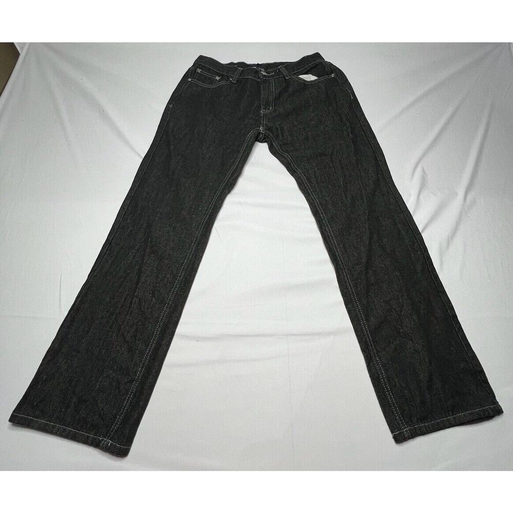 Mecca Men's Dark Wash Straight Leg Blue Denim Jeans - Size 34x29*